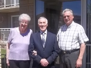 Solange Bissonnette, Pierre Bissonnette et André Chaput, membres du CCAL qui ont été honorés lors de la déclaration de Diane Lamarre qui a eu lieu le 10 mai 2016.